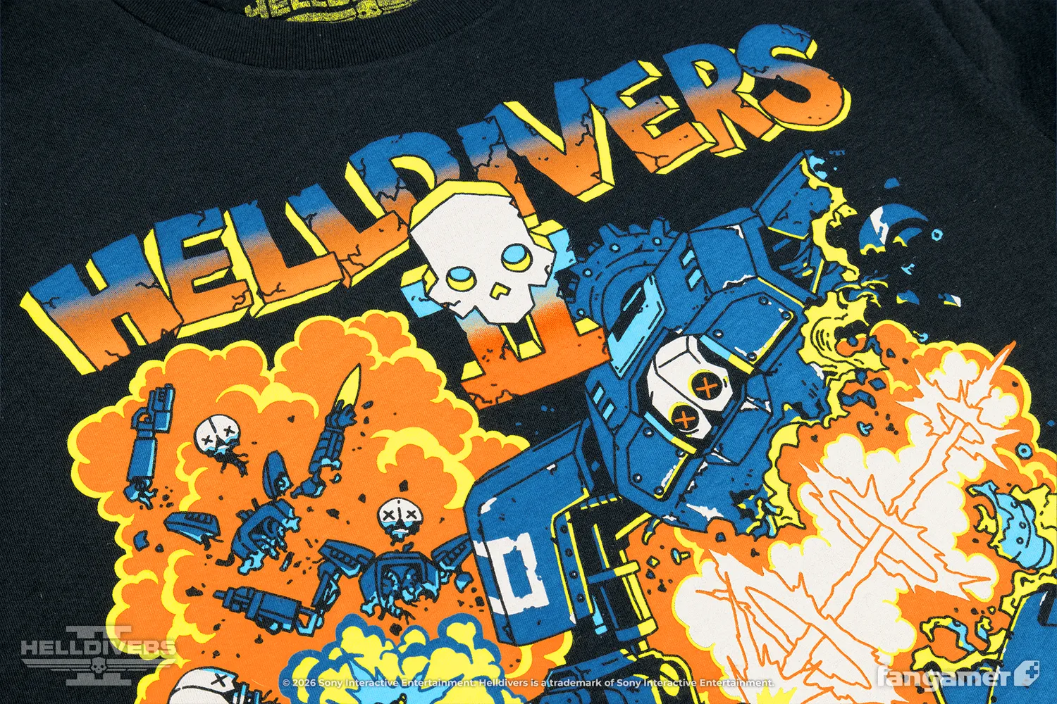 Fangamer Helldivers 2 Remember Outpost 32 T-Shirt Baumwolle