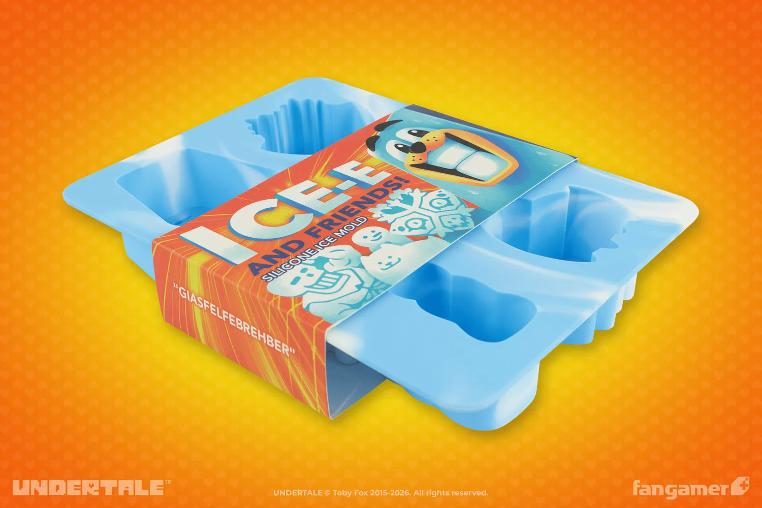 Fangamer Undertale ICE-E Eisförmchen Silikon Eisform