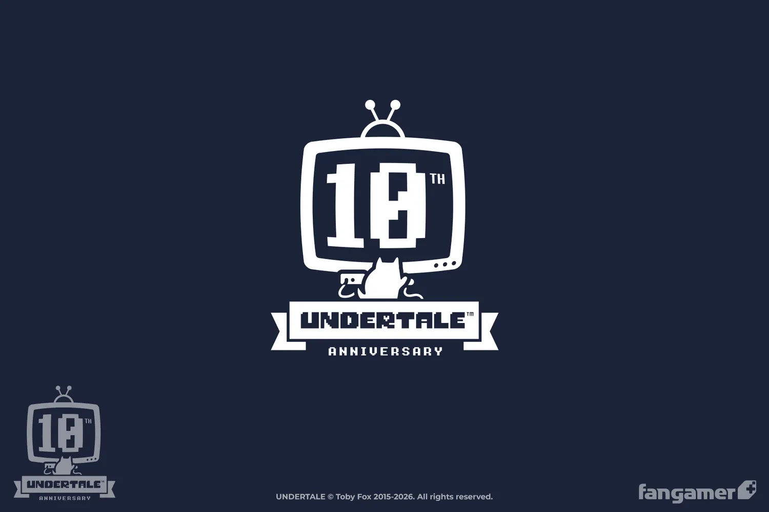 Fangamer UNDERTALE Bonetrousle T-Shirt 10th Edition Baumwolle