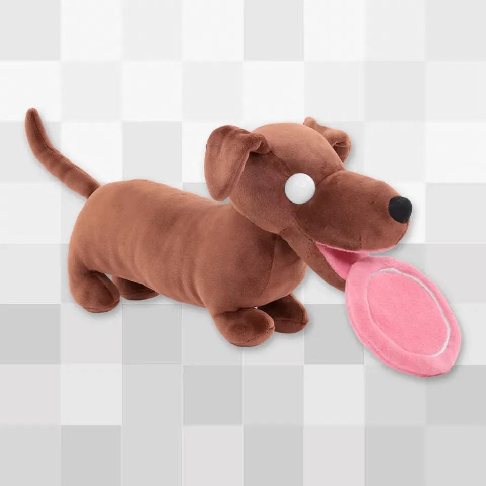 Fangamer Animal Well Wiener Dog Plüschtier 28 cm