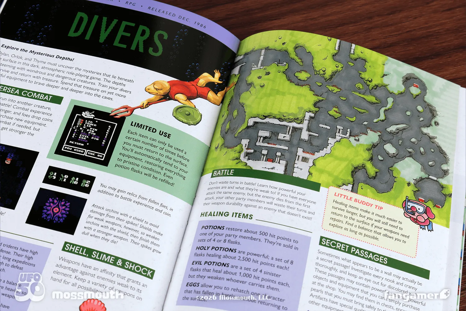 Fangamer UFO 50 Companion Guide Buch 100 Seiten