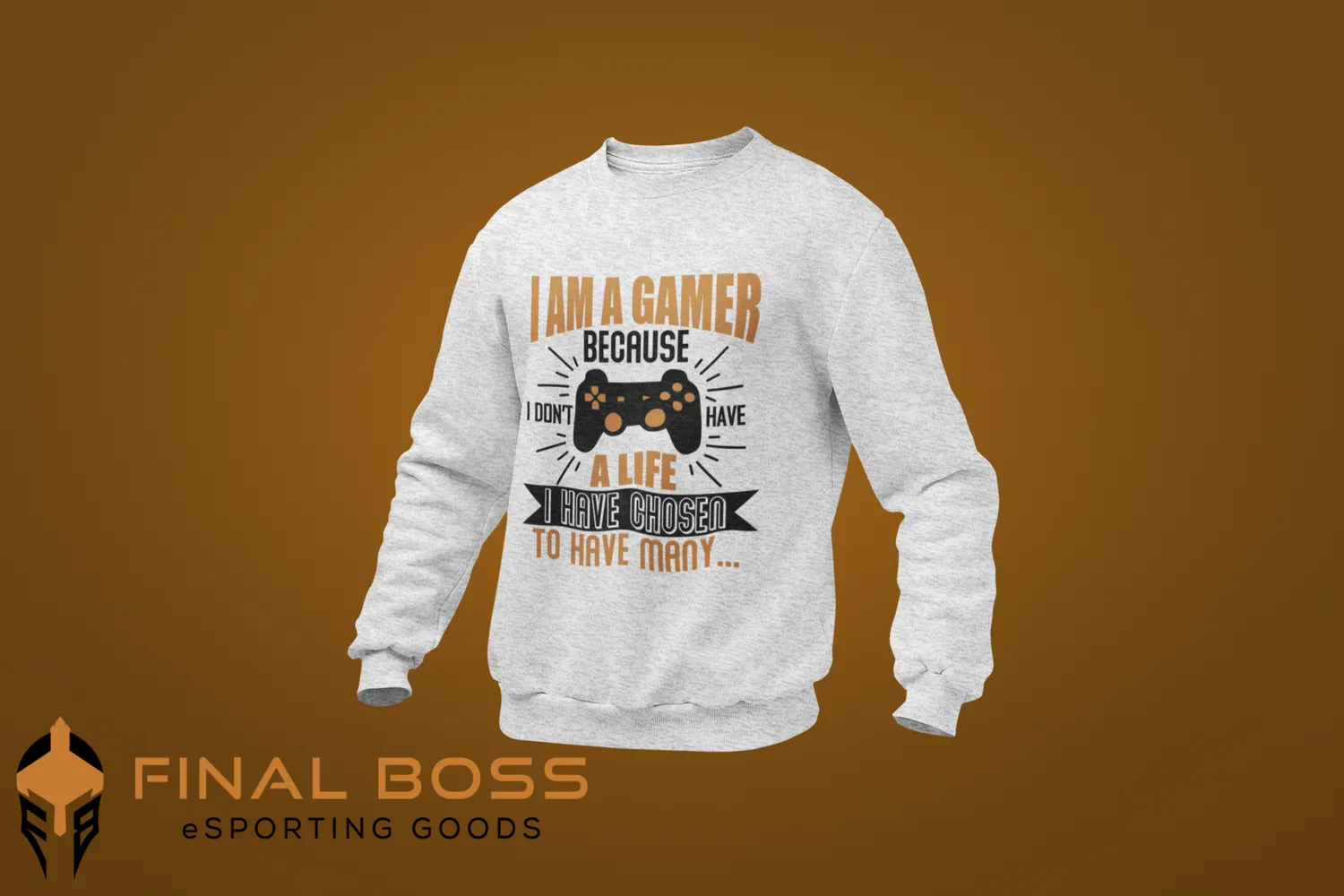 Final Boss I am a gamer because I don't have a life...