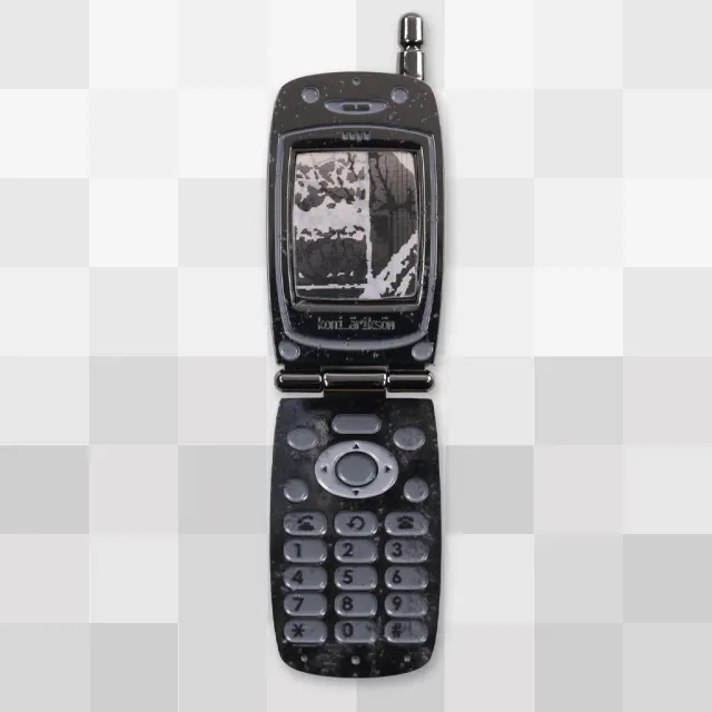 Fangamer Buckshot Roulette Burner Phone Pin Ansteckpin Klappdesign