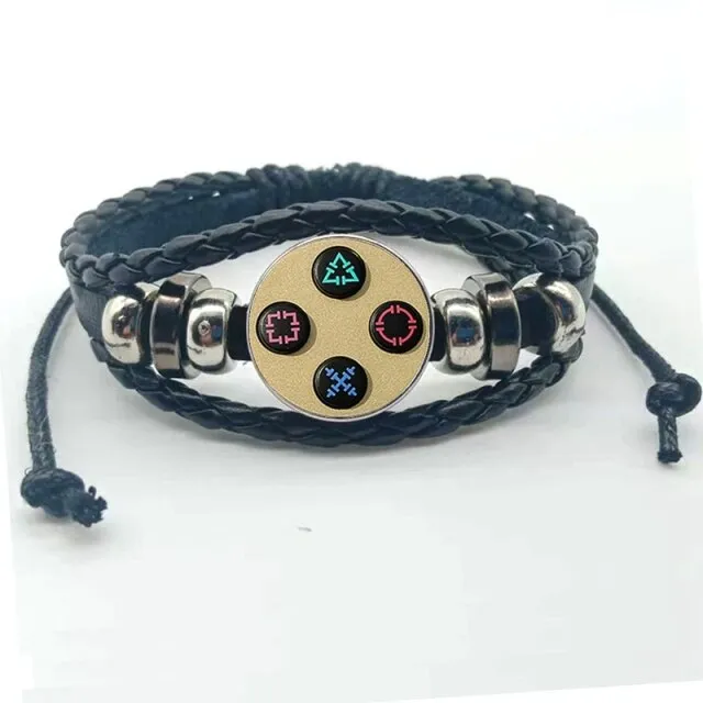Final Boss Zocker Armband Kunstleder