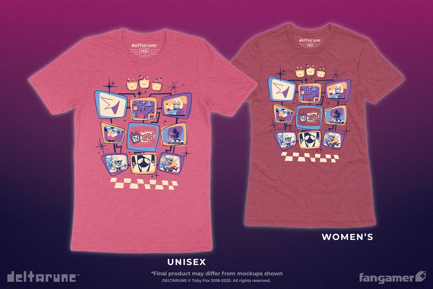 Fangamer TV Time DELTARUNE T-Shirt