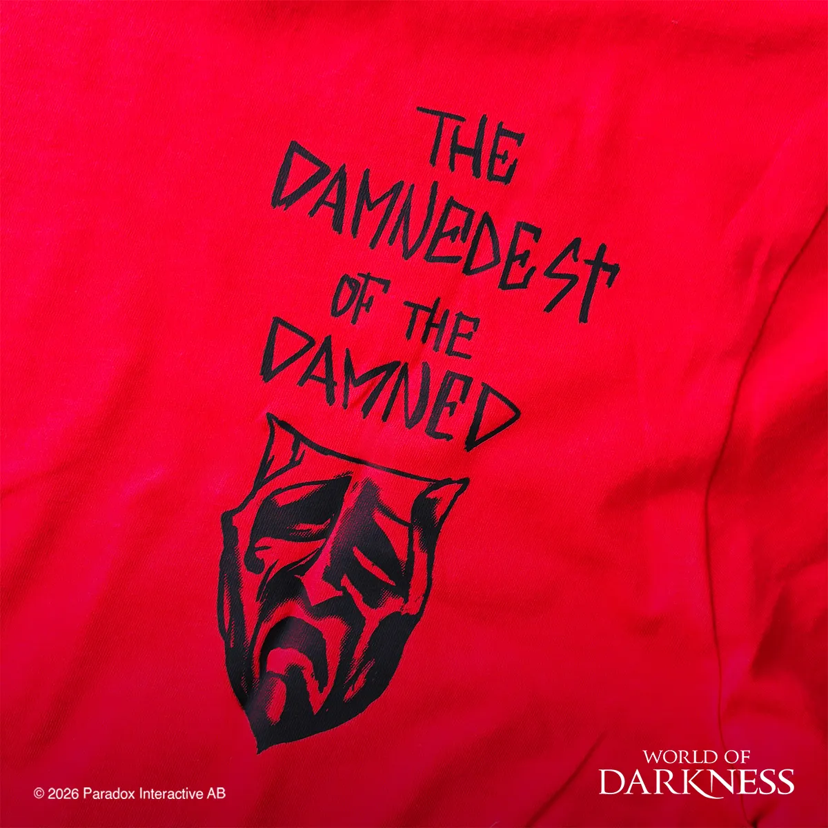 White Wolf Face of the Damned T-Shirt