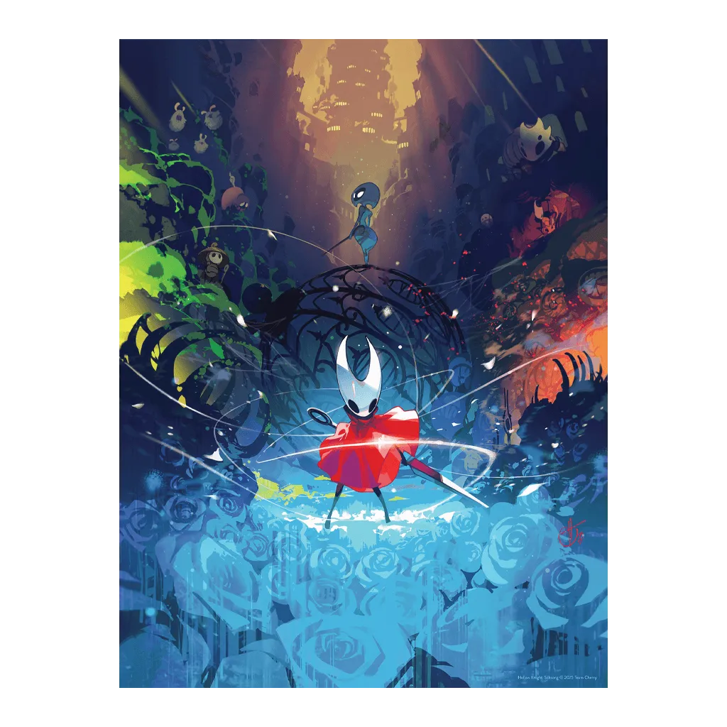 Fangamer Hollow Knight Pharloom's Champion Poster
