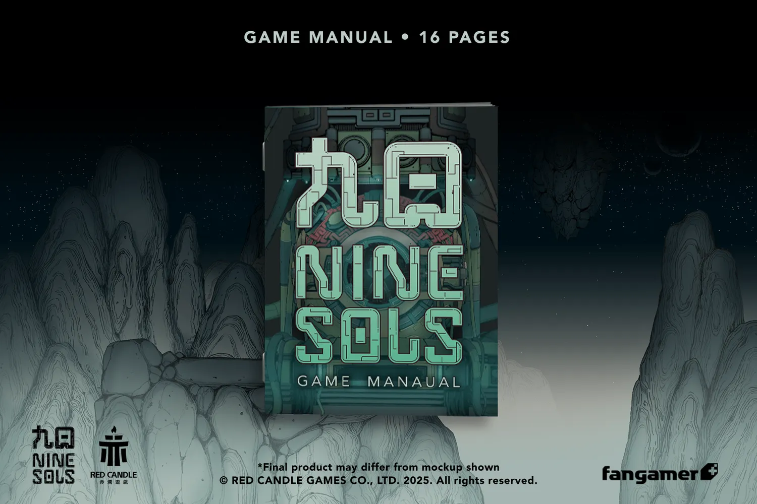 Fangamer Nine Sols Standard Edition Spiel mit Booklet