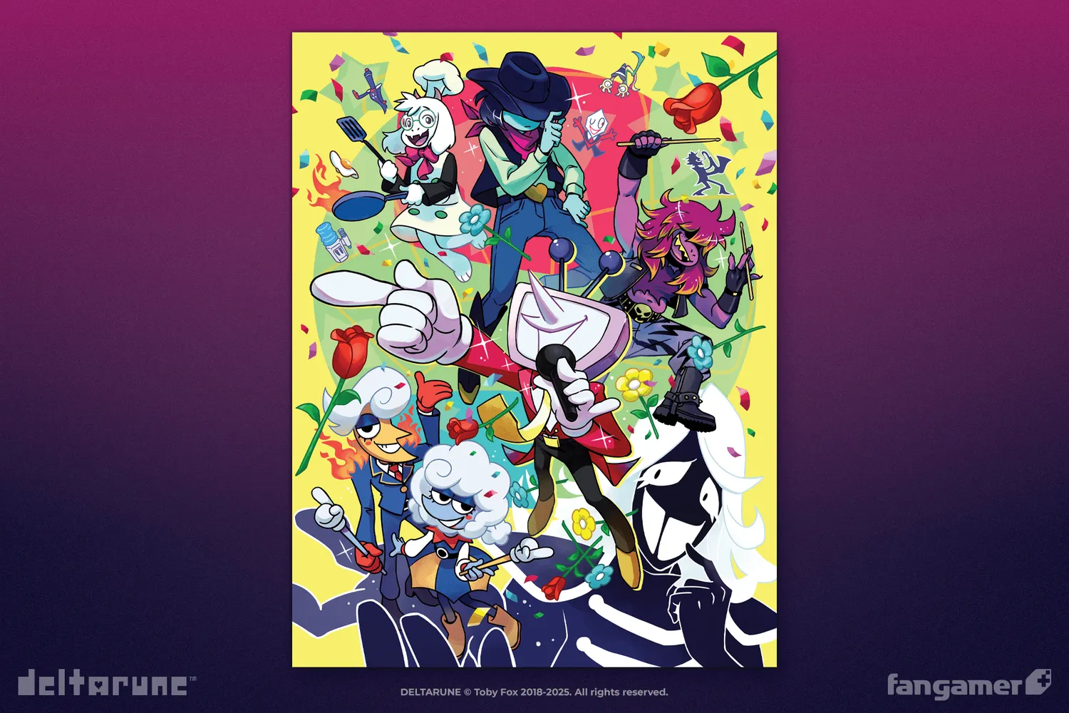 Fangamer Deltarune Feature Presentation Poster