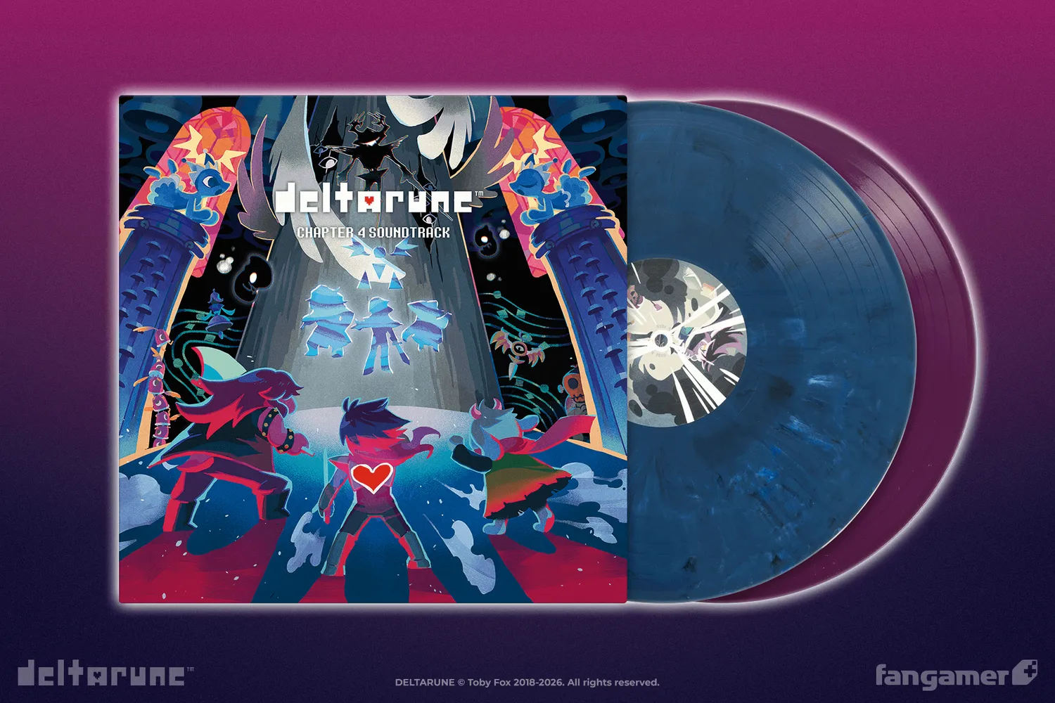 Fangamer Deltarune Chapter 4 Vinyl Soundtrack 2LP