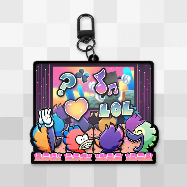 Fangamer GDQ Interactive Crowd Shaker Charm Acrylanhänger