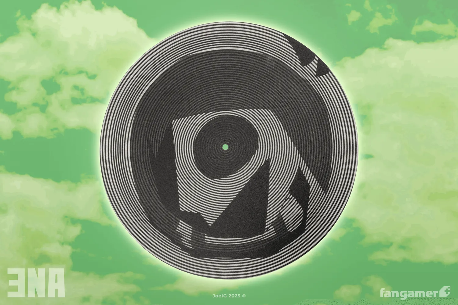 Fangamer Spinning ENA Slipmat für Schallplatten