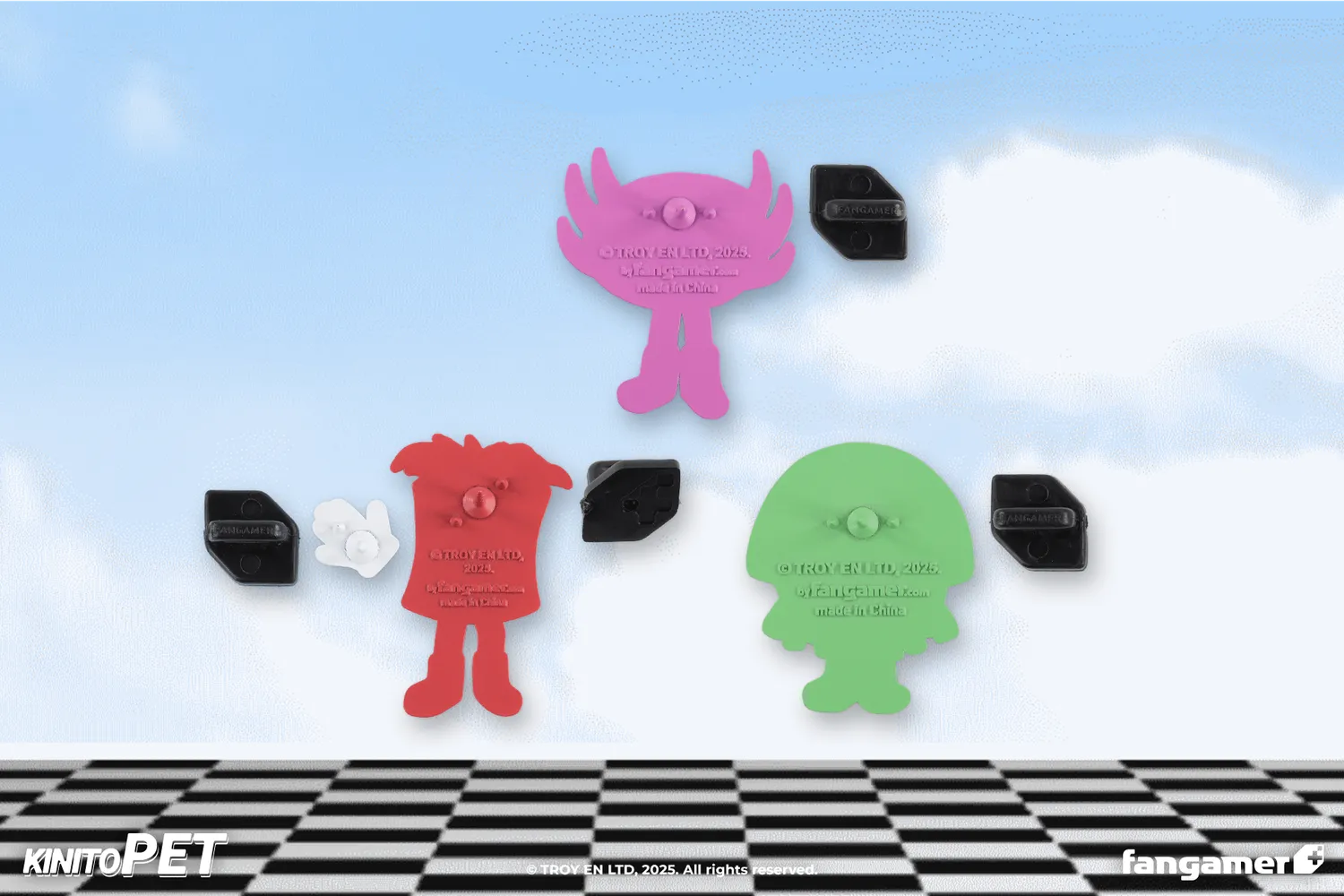 Fangamer KinitoPET Kinito Crew Pin Set Anstecker-Set