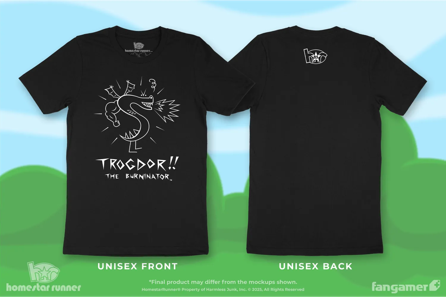 Fangamer Classic Trogdor Homestar Runner T-Shirt