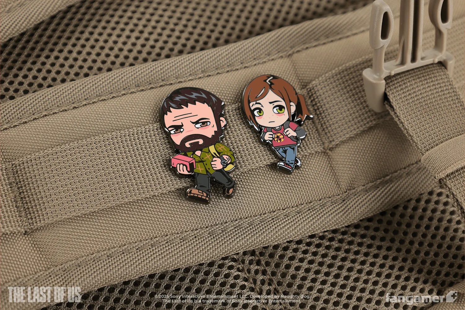 Fangamer Joel and Ellie Pin Set