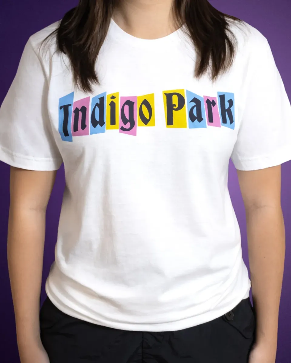 Indigo Park T-Shirt weiß Baumwolle Unisex