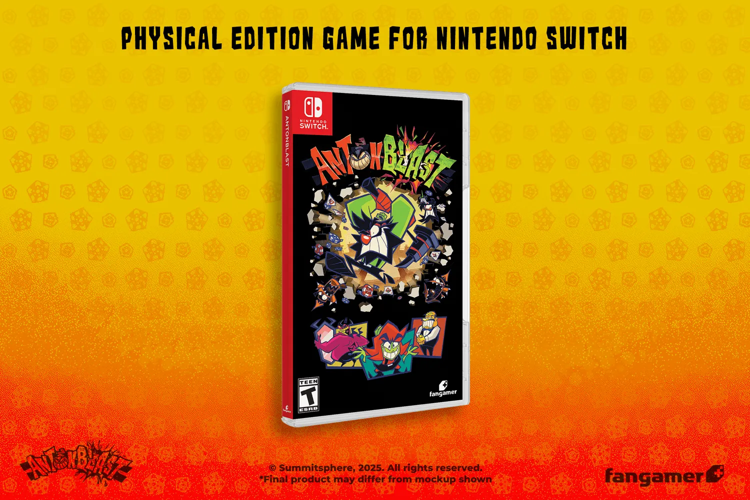 Fangamer ANTONBLAST Switch Spiel physische Edition