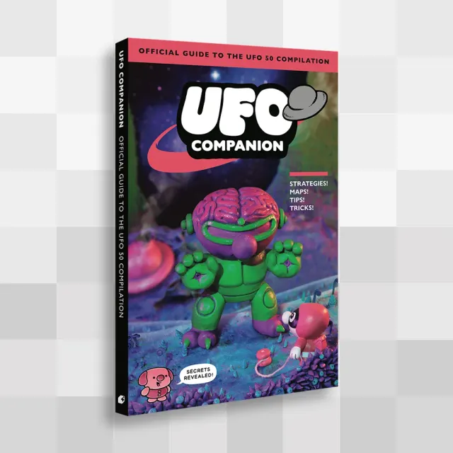 Fangamer UFO 50 Companion Guide Buch 100 Seiten