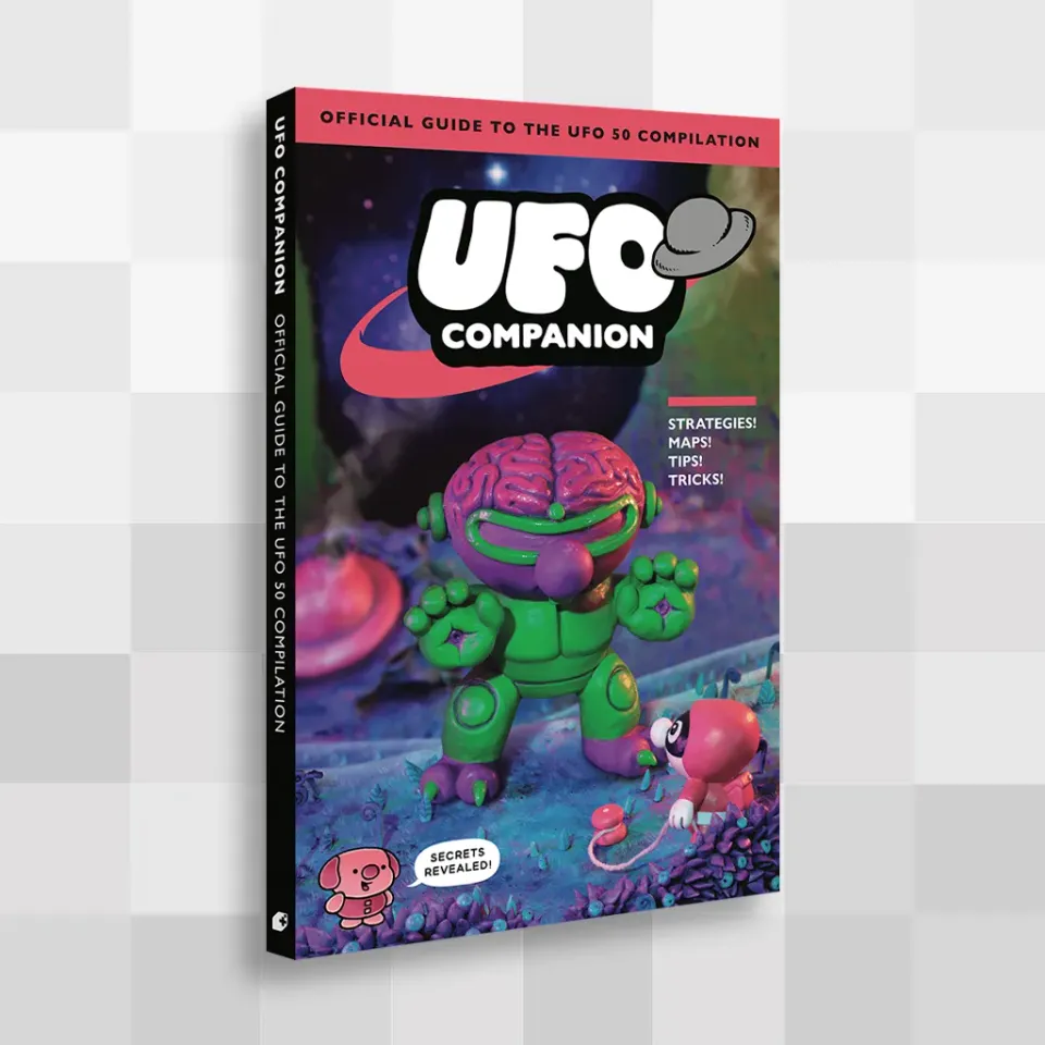 Fangamer UFO 50 Companion Guide Buch 100 Seiten