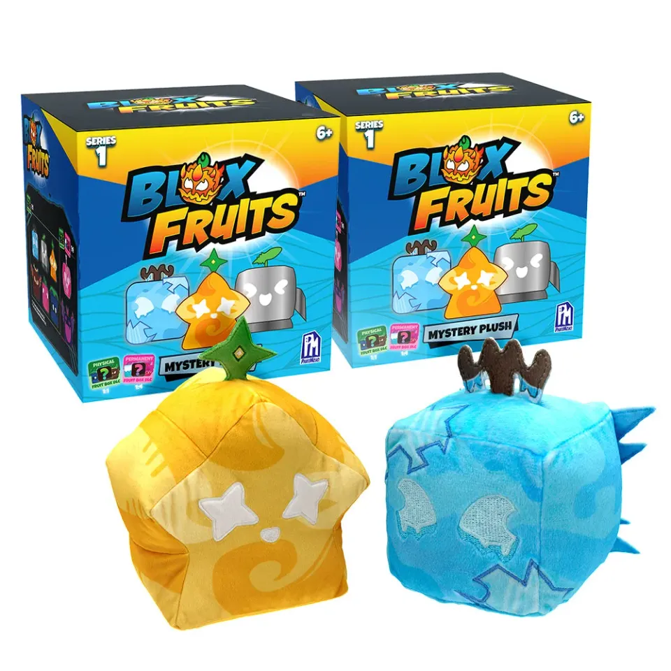 Blox Fruits Mystery Fruit Plüsch 2er-Pack 10 cm Serie 1