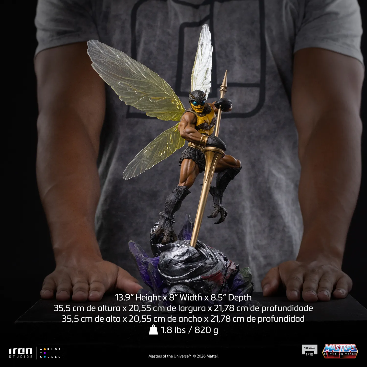 Masters of the Universe Iron Studios Buzz-Off Statue 35,5 cm