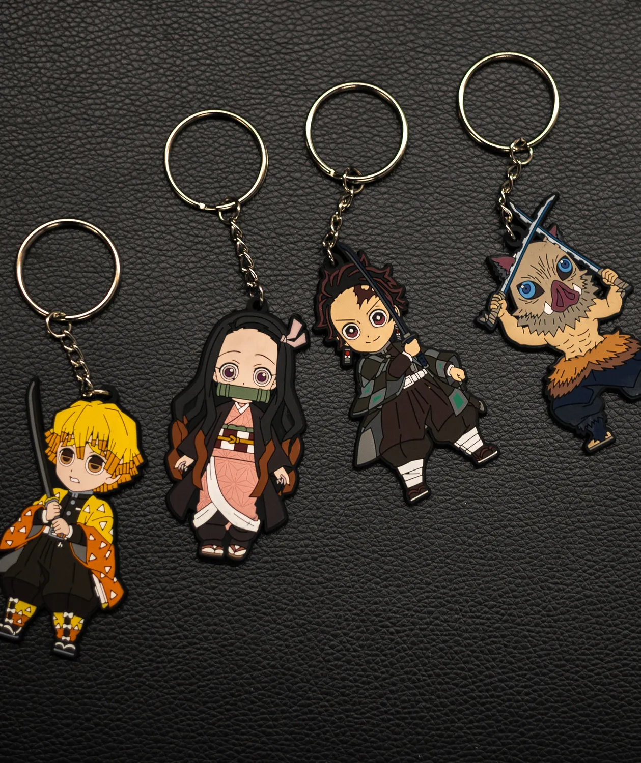 Team Liquid Demon Slayer Keychain Set Schlüsselanhänger