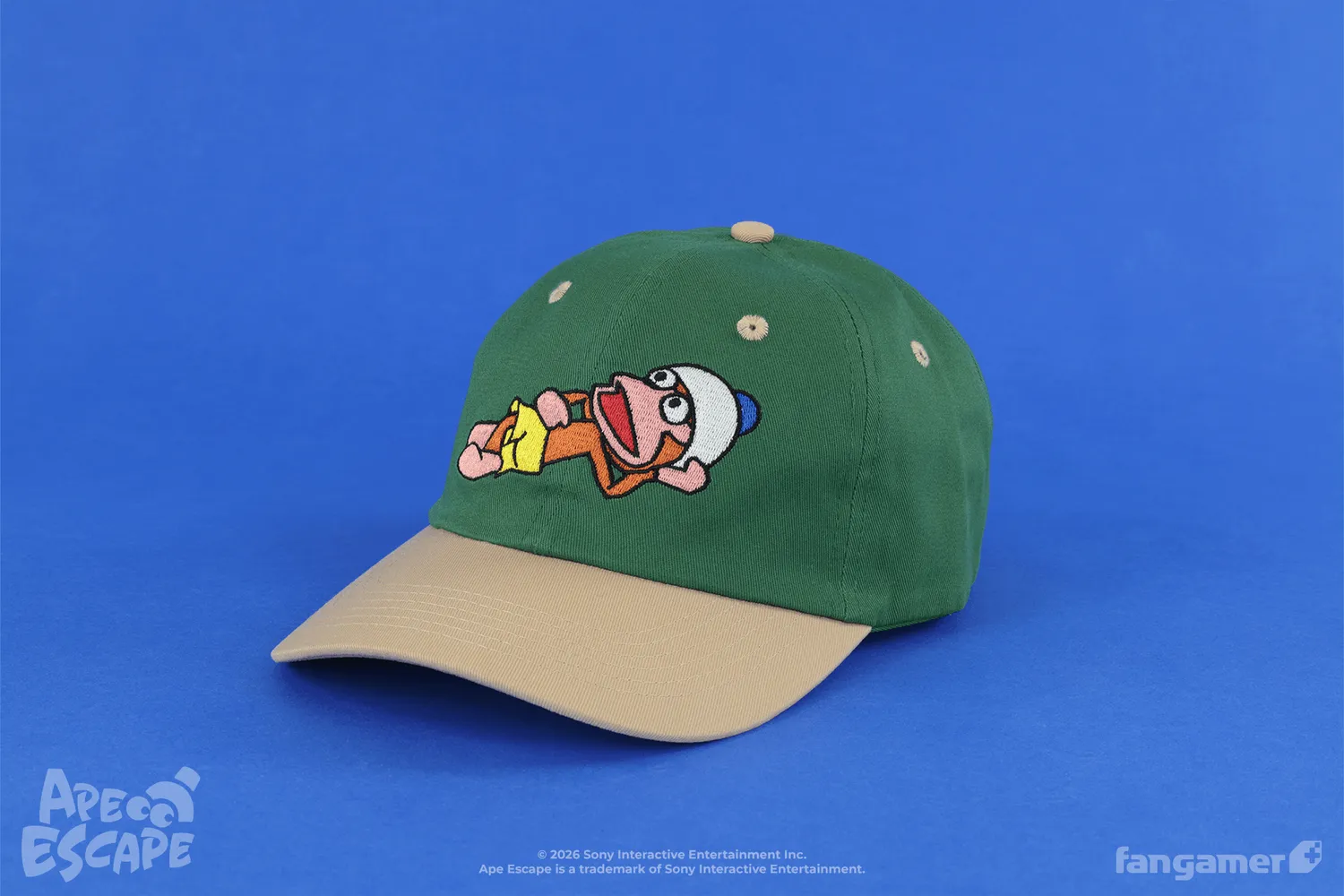 Fangamer Ape Escape Lazy Pipo Cap Strapback 6-Panel