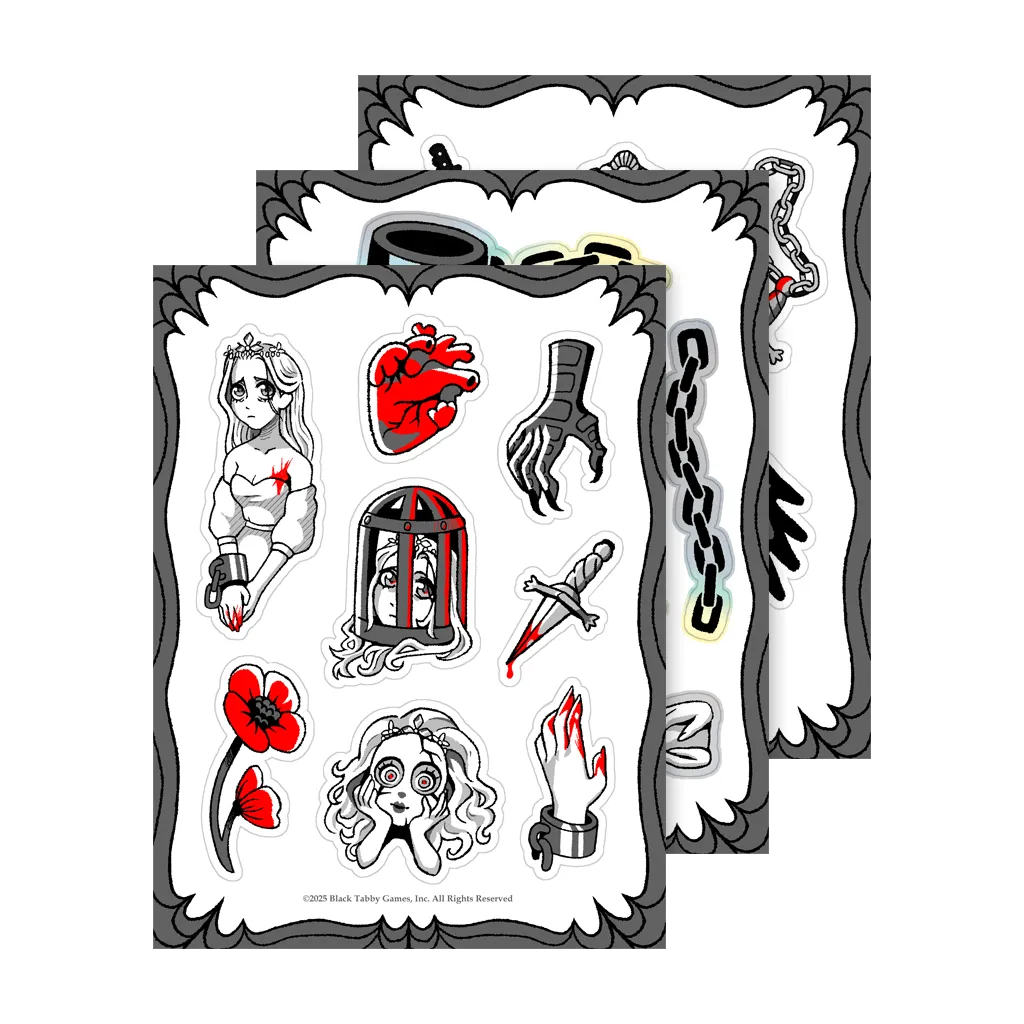 Fangamer Slay the Princess Stickerbogen 3er Set 12,7 cm