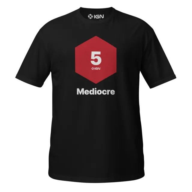 IGN Review 5 Mediocre T-Shirt Baumwolle