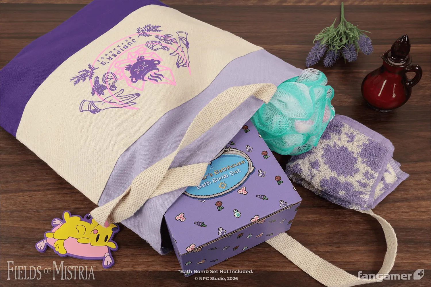 Fangamer Fields of Mistria Juniper's Bathhouse Tote Bag