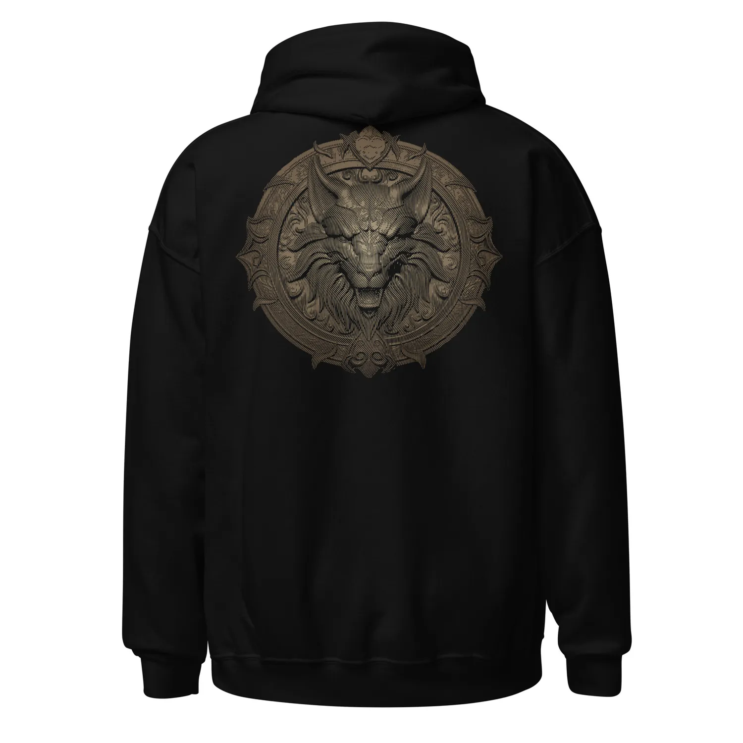 Crimson Desert Balgran Shield Hoodie mit Rückenprint