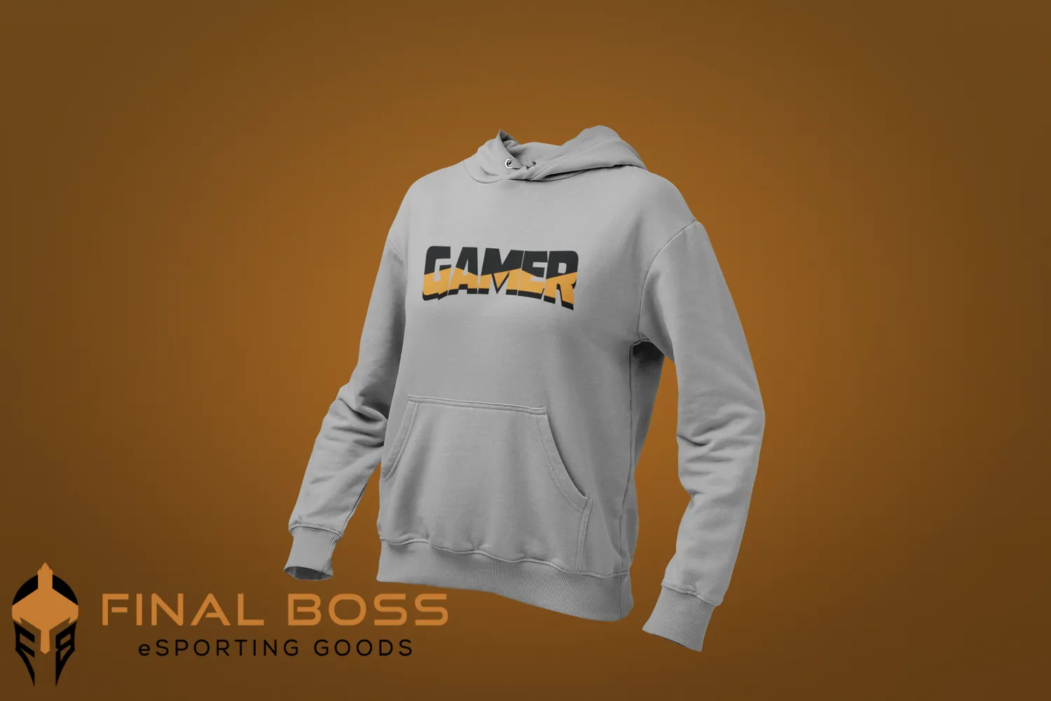 Final Boss Gamer Shirt mit Backprint