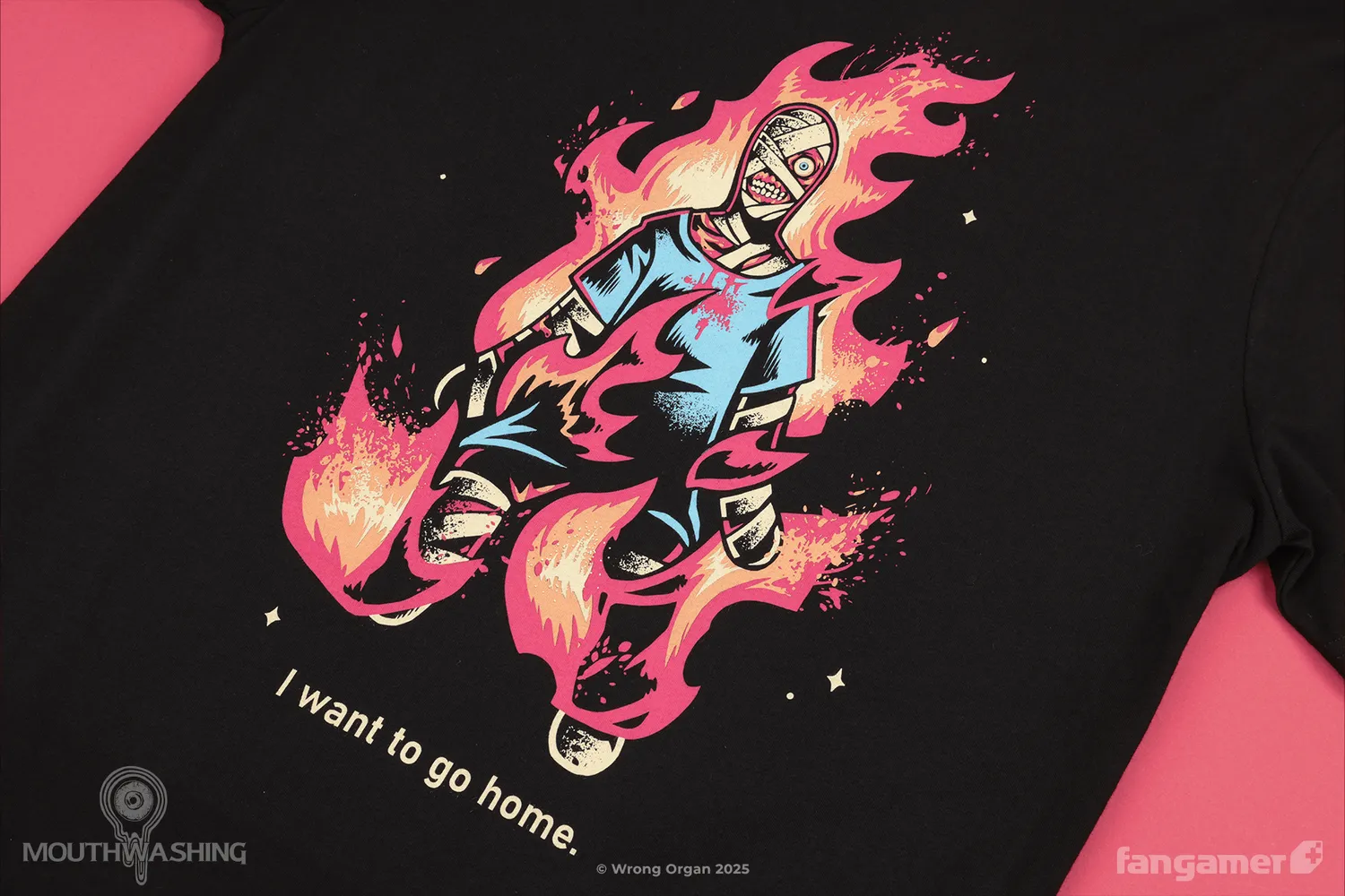 Fangamer MOUTHWASHING I want to go home T-Shirt