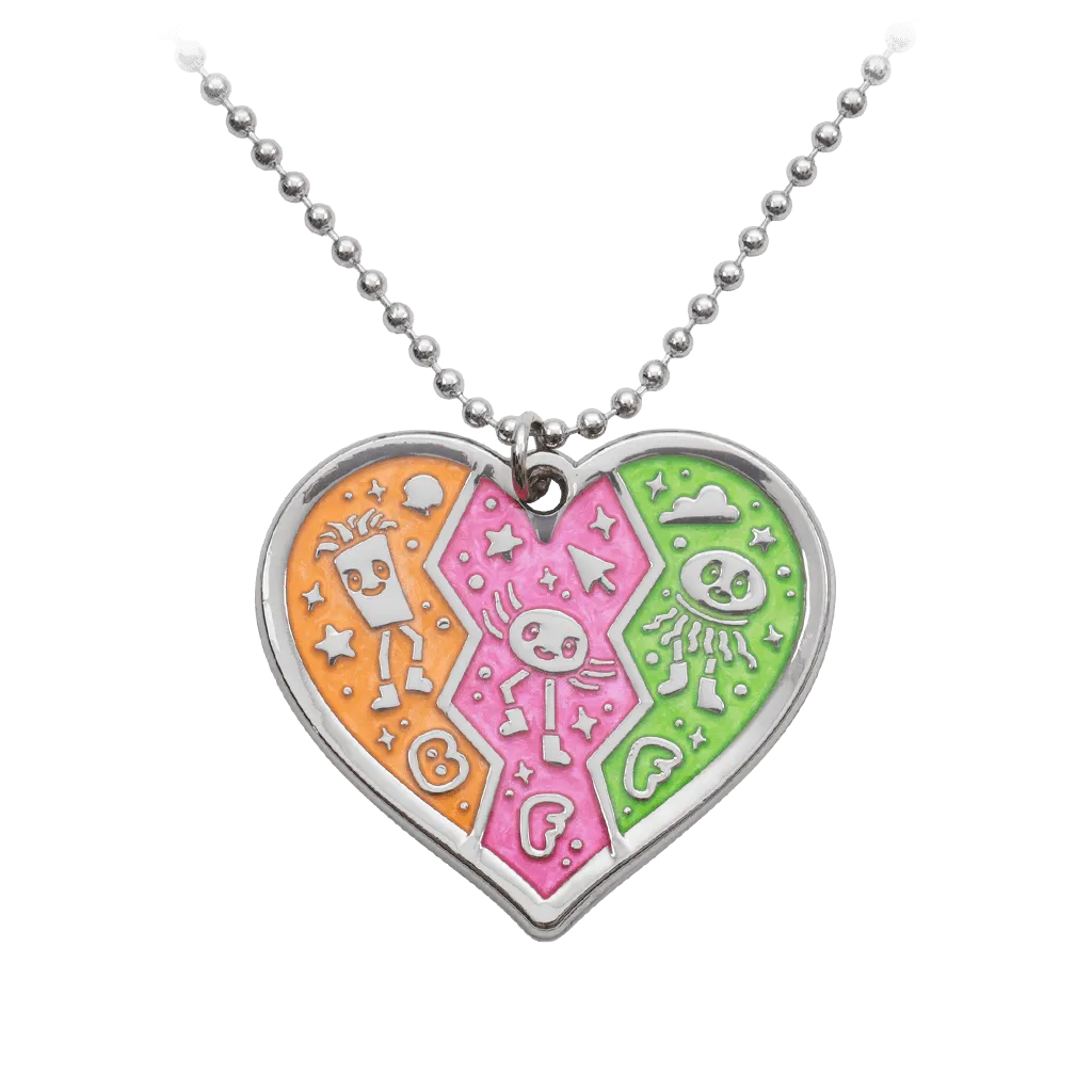 Fangamer KinitoPET Best Friend Halskette Emaille