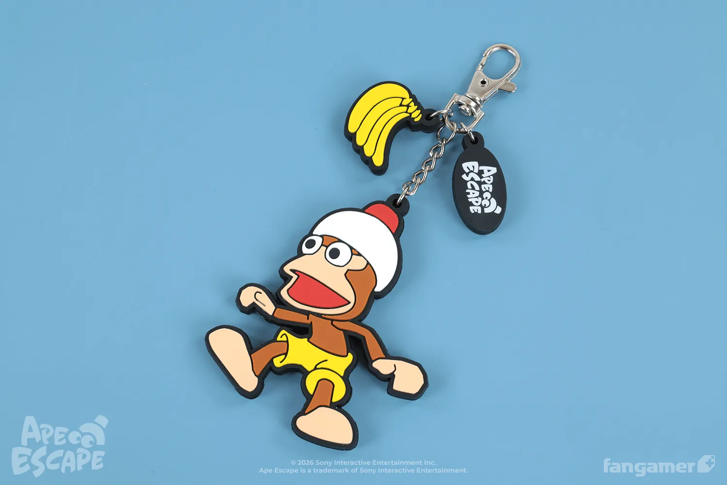 Fangamer Ape Escape Pipo PVC Schlüsselanhänger Bananen