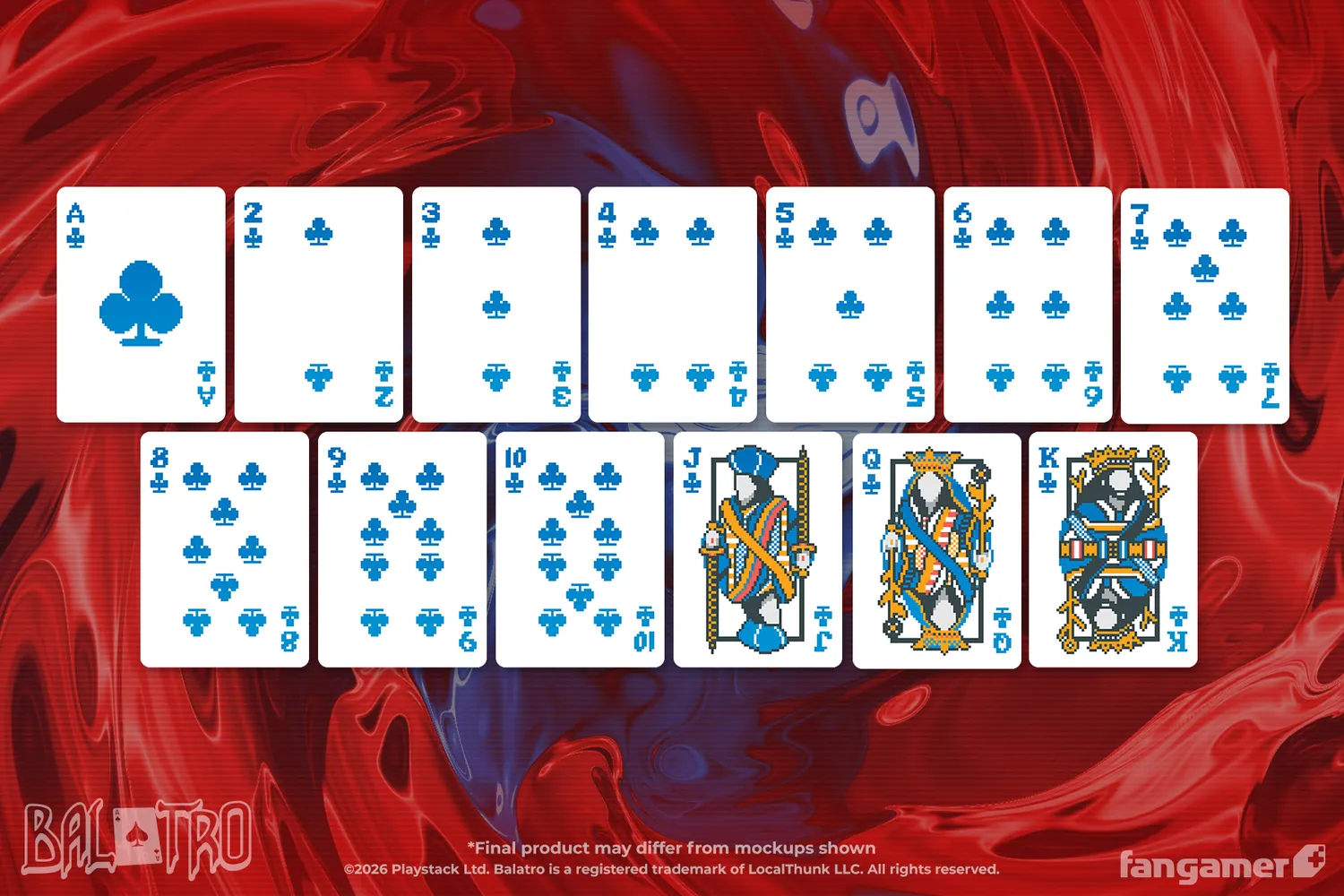 Fangamer Balatro Ghost Deck Spielkarten mit 4 Jokern