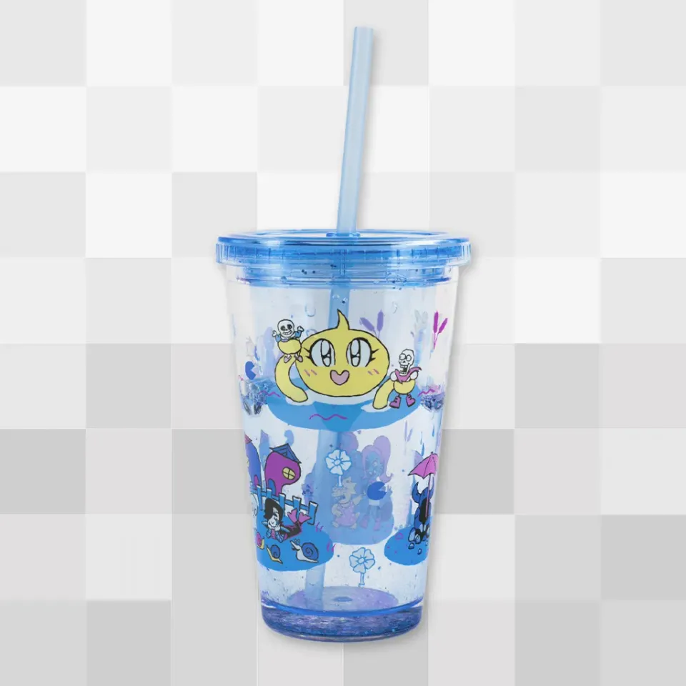 Fangamer UNDERTALE Waterfall Glitter Tumbler Trinkbecher 16 oz
