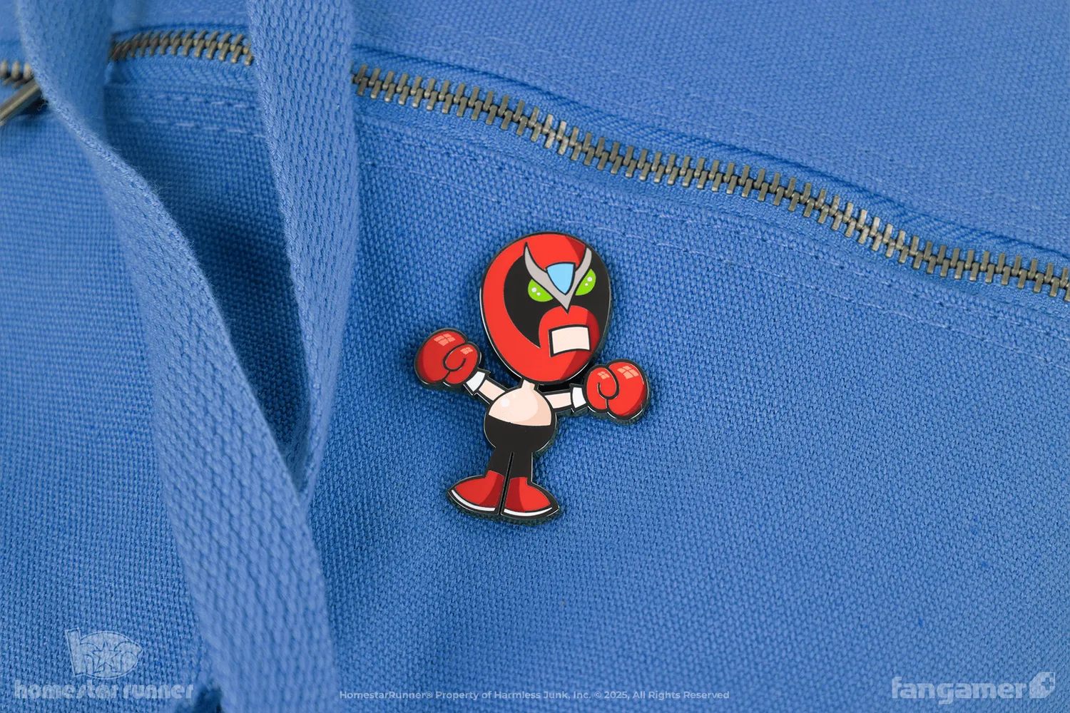 Fangamer Homestar Runner Strong Bad Pin Emaille-Pin 3,8 cm