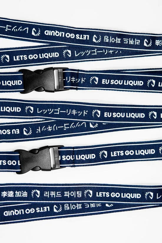 Team Liquid Languages Lanyard Schlüsselband doppelseitig