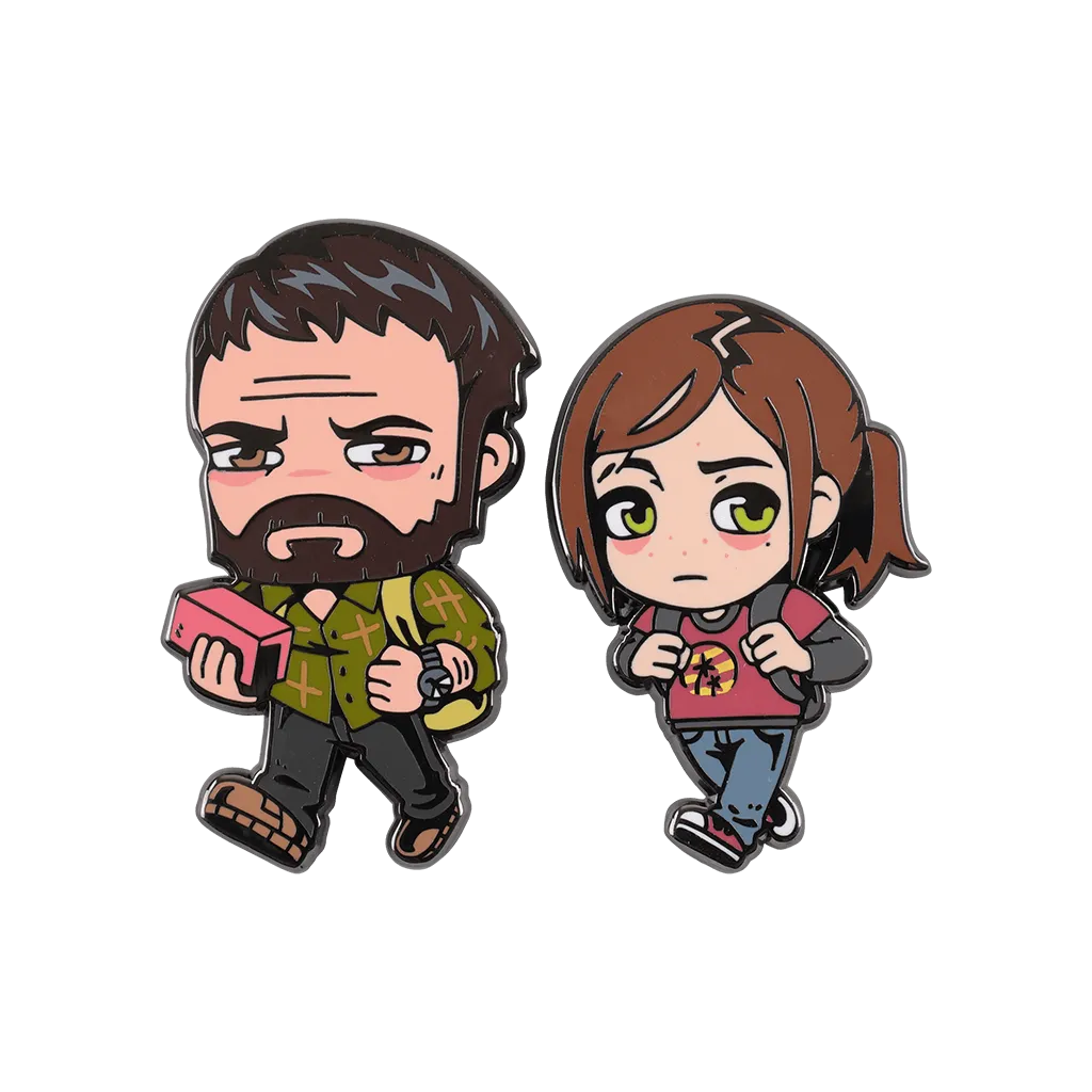 Fangamer Joel and Ellie Pin Set