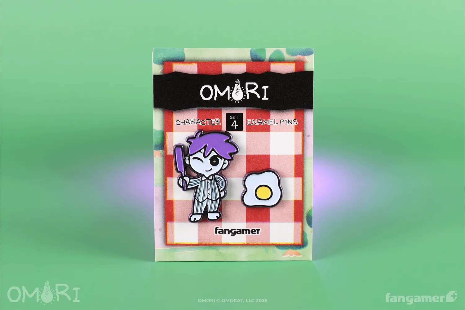 Fangamer OMORI HERO Emaille Pin Set