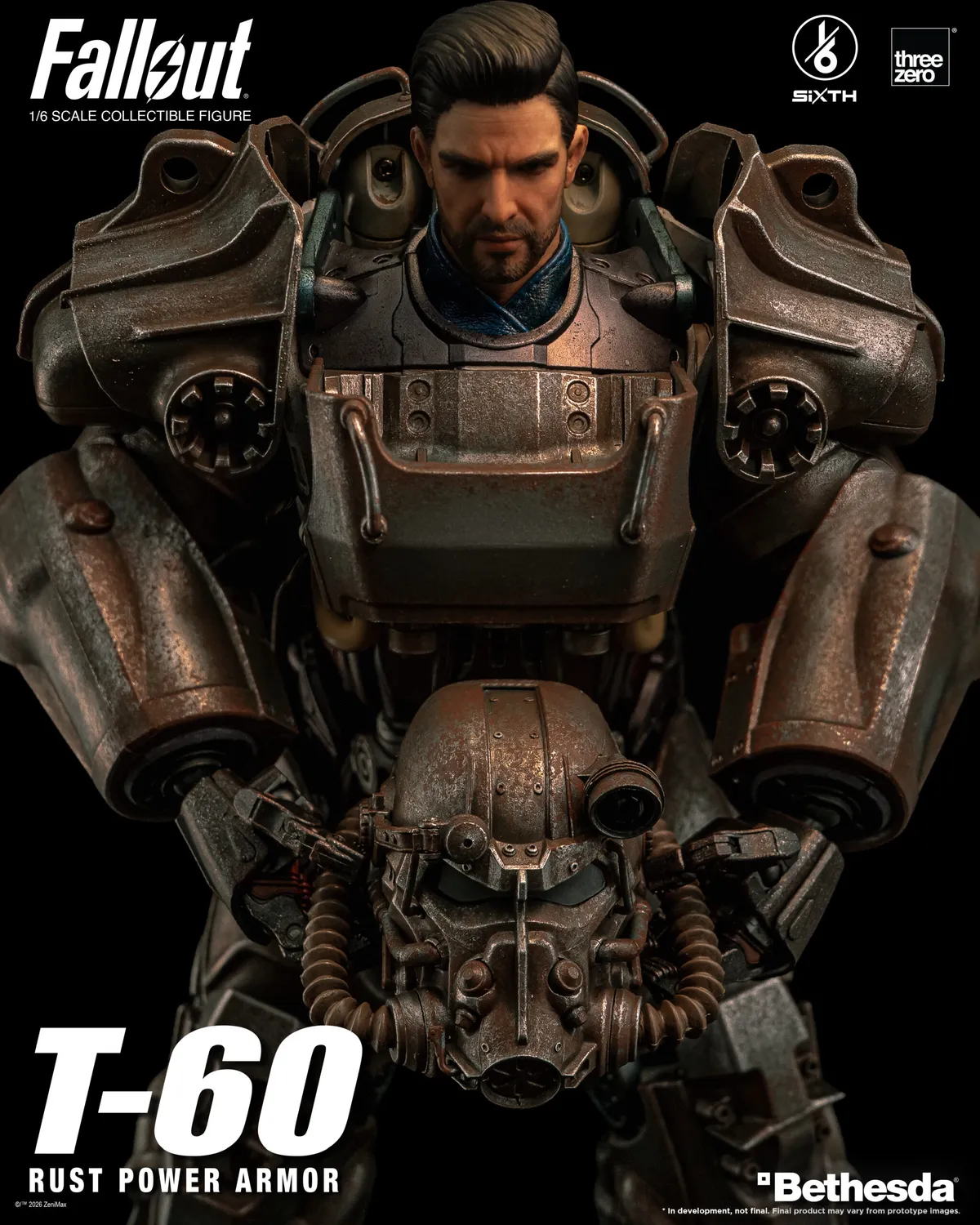 Fallout T-60 Rust Power Armor Statue 1/6
