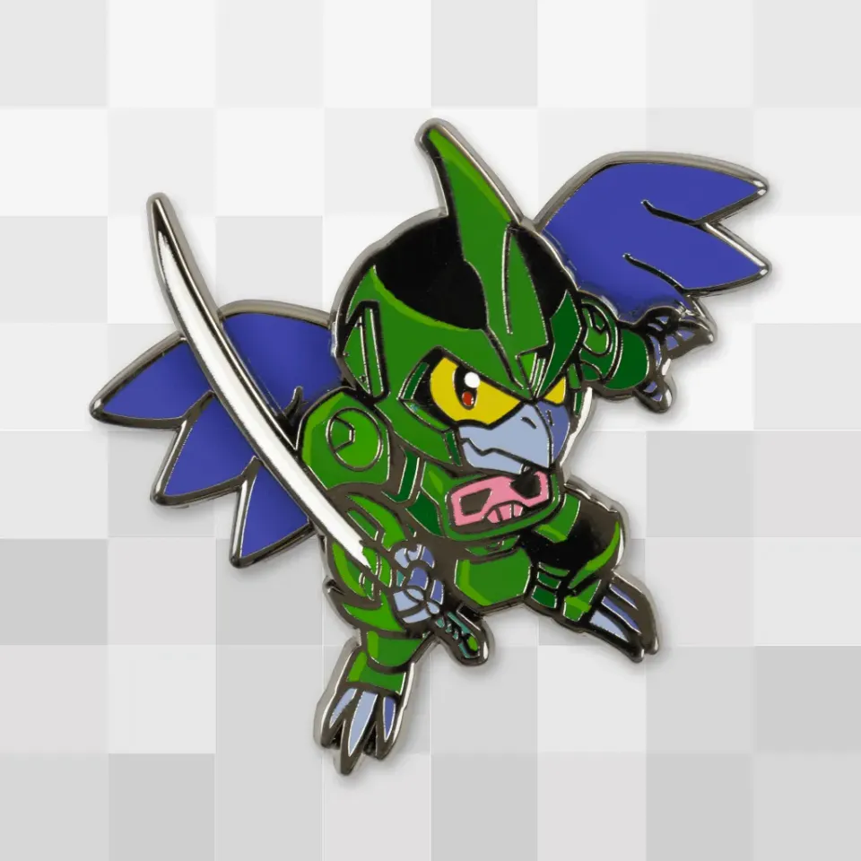 Fangamer Samurai Pizza Cats Bad Bird Moving Wings Pin Emaille