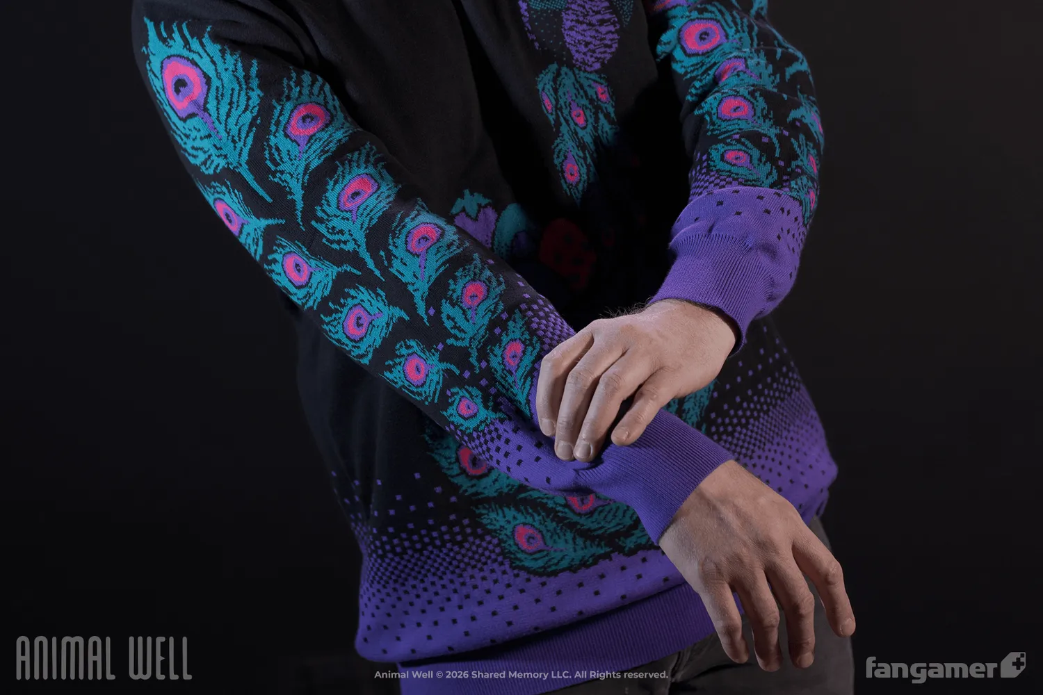 Fangamer Animal Well Peacock's Treasure Strickpullover