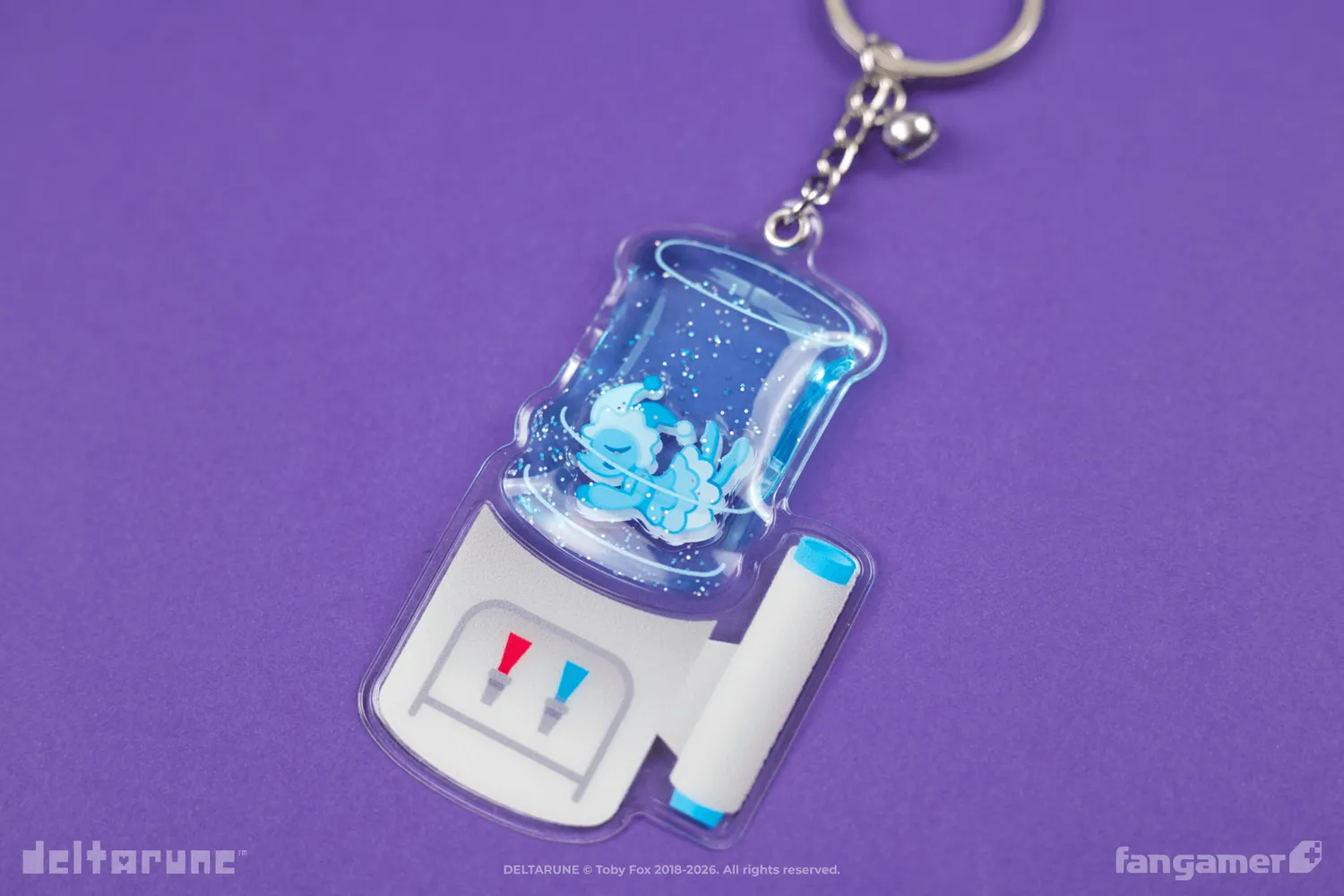 Fangamer Deltarune Holy Water Schlüsselanhänger Mizzle Charm