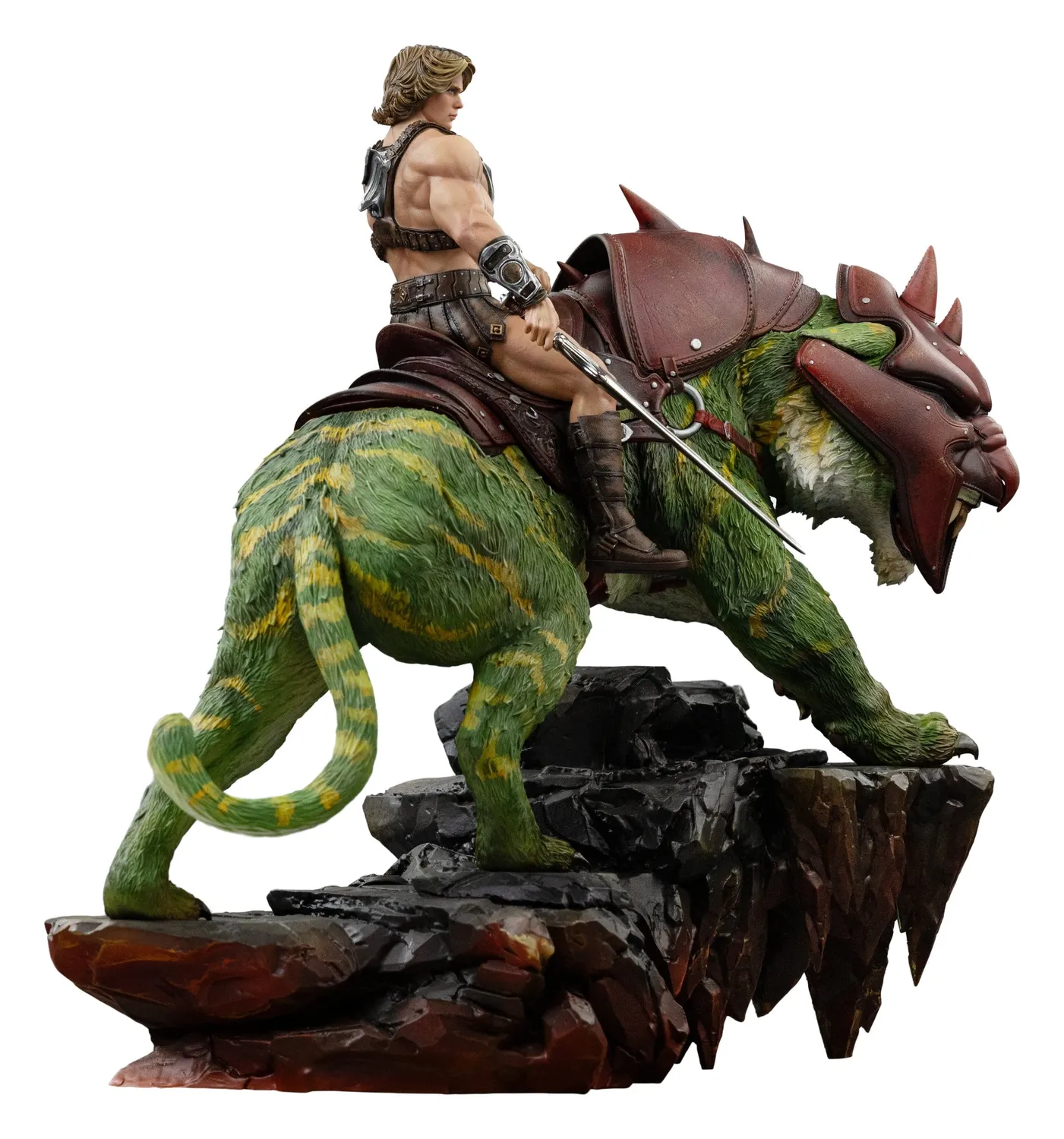 Iron Studios Masters He-Man Battle Cat Statue 33cm
