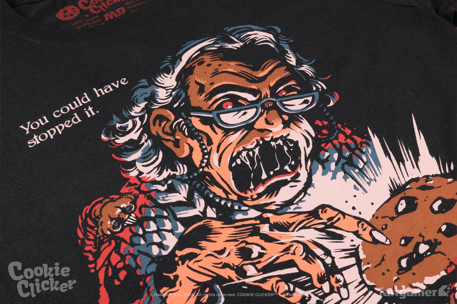 Fangamer Cookie Clicker Displeased Grandma T-Shirt