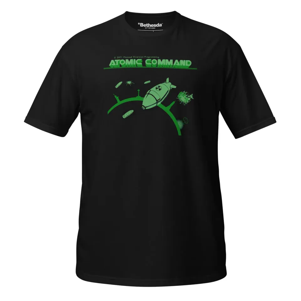 Fallout Atomic Command T-Shirt aus Baumwolle