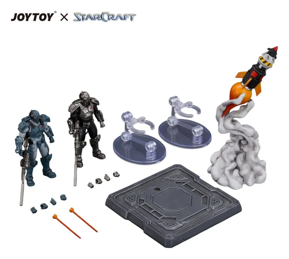 JOYTOY StarCraft Terran Ghost Actionfiguren 2er-Set 1/25