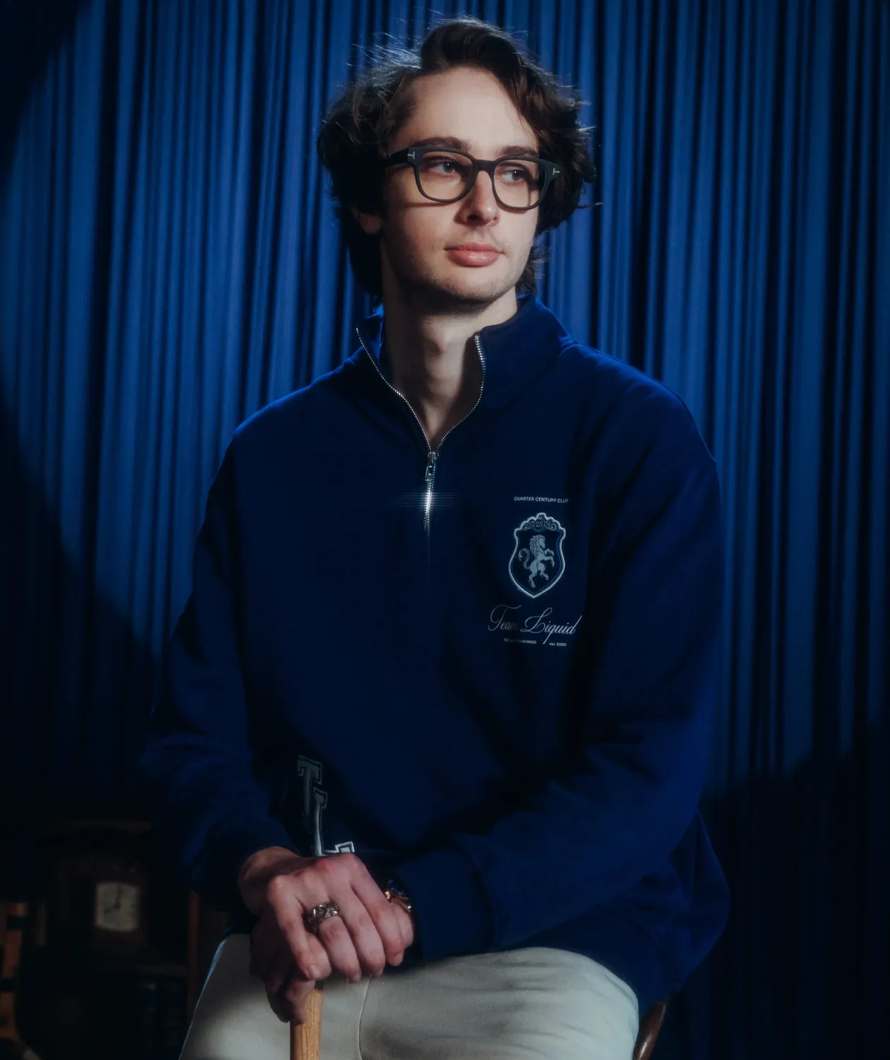 Team Liquid Quarter Century Half Zip Sweatshirt